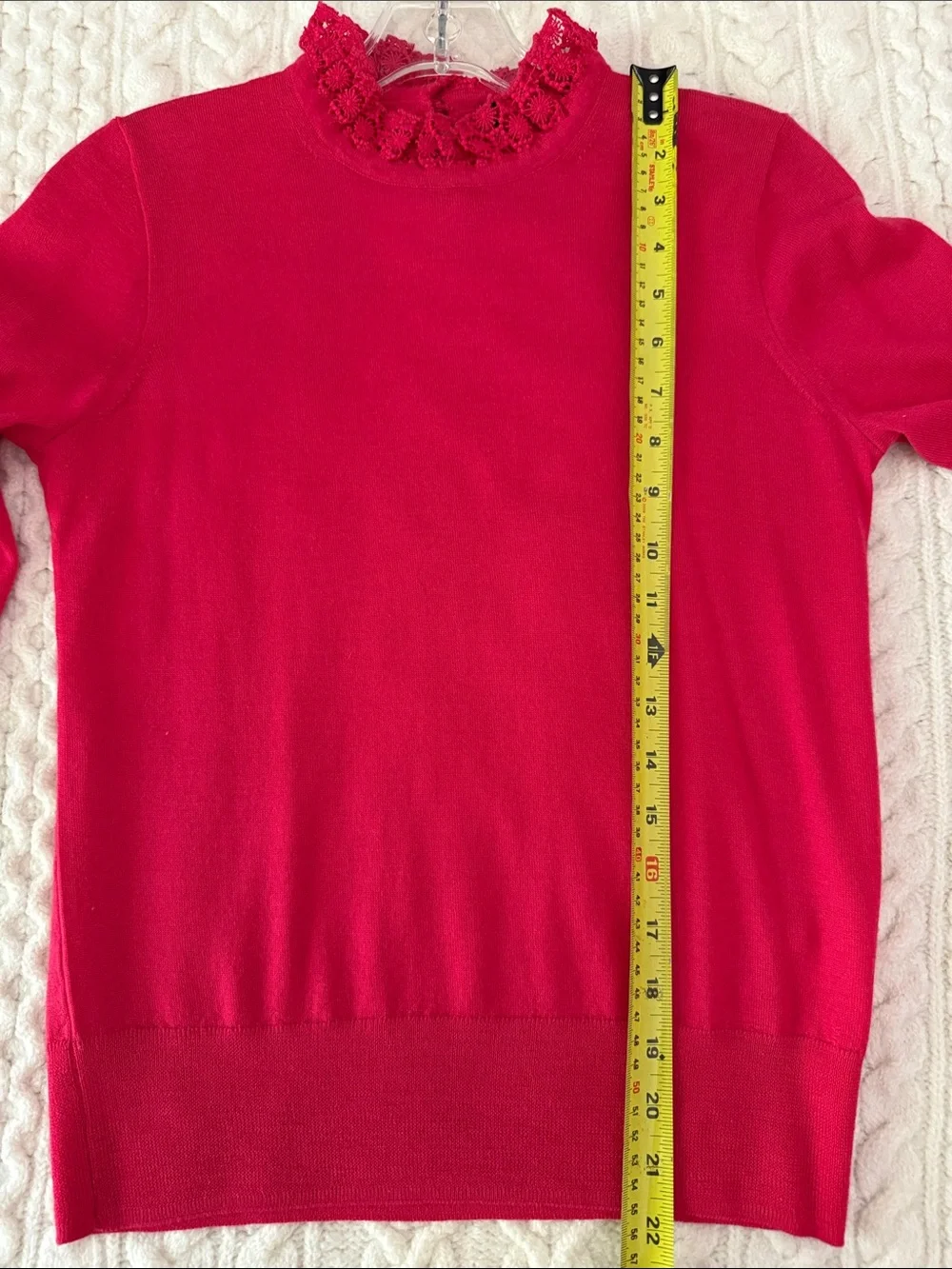 J. Crew Women's Ruffle Turtleneck Sweater - Bright Pink